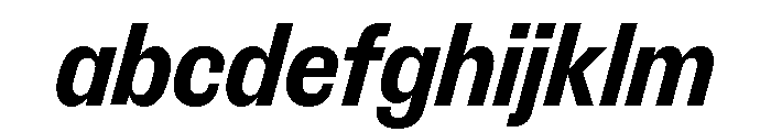 ExtractSemislab BoldItalic FONT