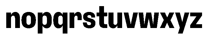 ExtractSemislab ExtraBold Font LOWERCASE
