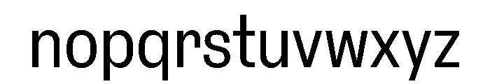 ExtractSemislab Light Font LOWERCASE
