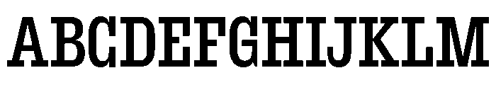 ExtractSemislab Medium Font UPPERCASE