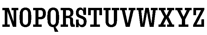 ExtractSemislab Medium Font UPPERCASE