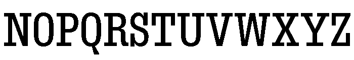 ExtractSemislab Regular Font UPPERCASE