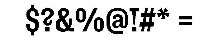 ExtractSemislab SemiBold Font OTHER CHARS