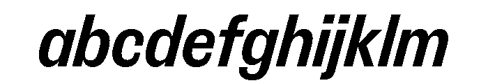 ExtractSemislab SemiBoldItalic FONT