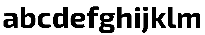 Exo 2 Bold FONT