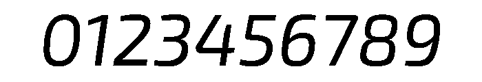 Exo 2 Italic Font OTHER CHARS