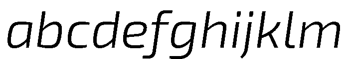 Exo 2 Light Italic FONT