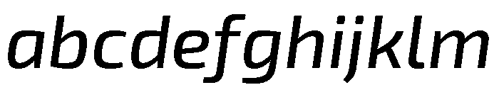 Exo 2 Medium Italic FONT