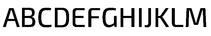 Exo 2 Medium Font UPPERCASE