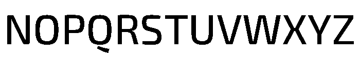 Exo 2 Medium Font UPPERCASE