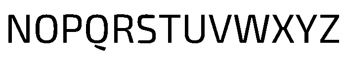 Exo 2 Regular Font UPPERCASE