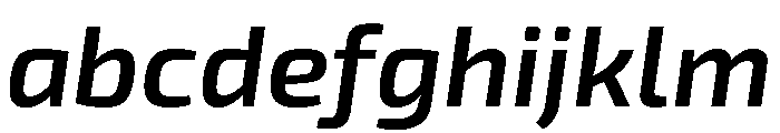 Exo 2 Semi Bold Italic FONT
