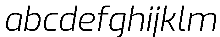 Exo Light Italic FONT