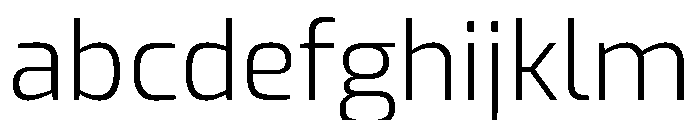 Exo Light FONT