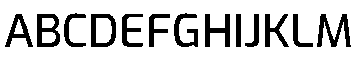 Exo Medium Font UPPERCASE