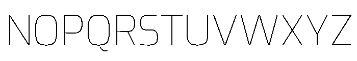 Exo Font UPPERCASE