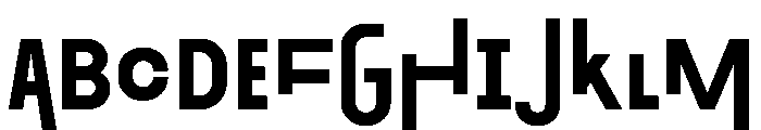 Exposit Black Font UPPERCASE