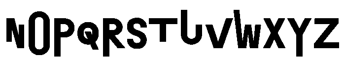 Exposit Black Font UPPERCASE