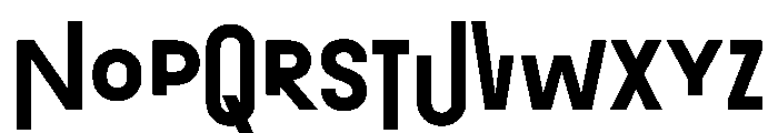 Exposit Black Font LOWERCASE