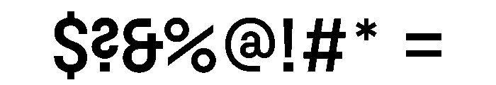 Exposit Bold Font OTHER CHARS