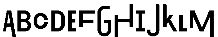 Exposit Bold Font UPPERCASE