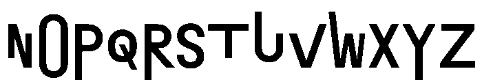 Exposit Bold Font UPPERCASE