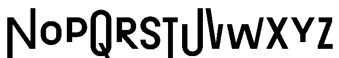 Exposit Bold Font LOWERCASE
