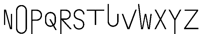 Exposit Light Font UPPERCASE