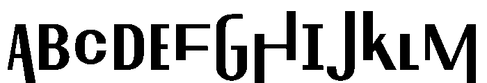 Exposit Positive Bold Font UPPERCASE