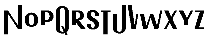 Exposit Positive Bold Font LOWERCASE