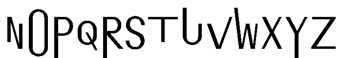 Exposit Positive Regular Font UPPERCASE