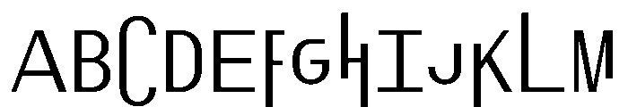 Exposit Positive Regular FONT