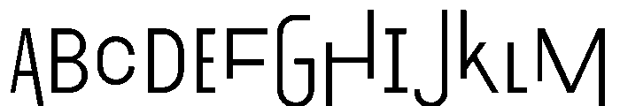 Exposit Regular Font UPPERCASE