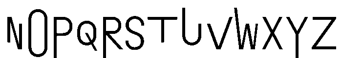Exposit Regular Font UPPERCASE