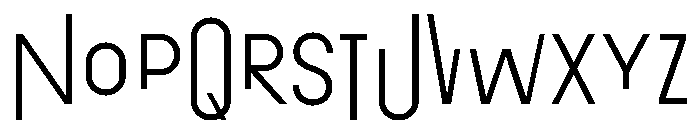 Exposit Regular Font LOWERCASE