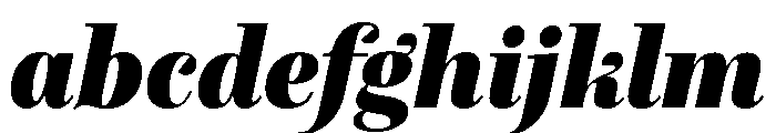 Exquise Black Italic FONT