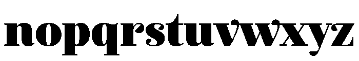 Exquise Black Font LOWERCASE