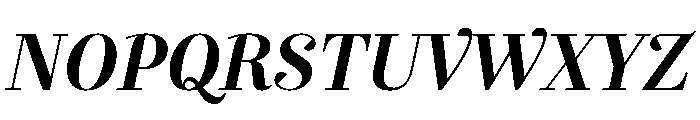 Exquise Bold Italic Font UPPERCASE