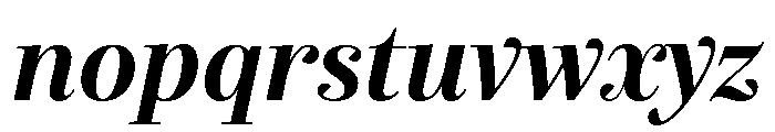 Exquise Bold Italic Font LOWERCASE
