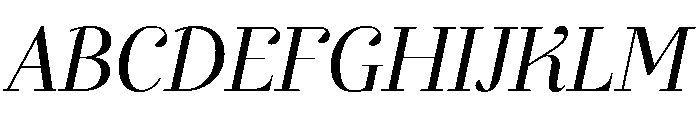 Exquise Regular Italic Font UPPERCASE
