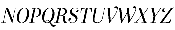 Exquise Regular Italic Font UPPERCASE