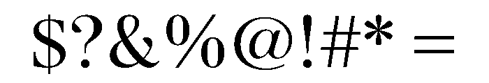 Exquise Font OTHER CHARS