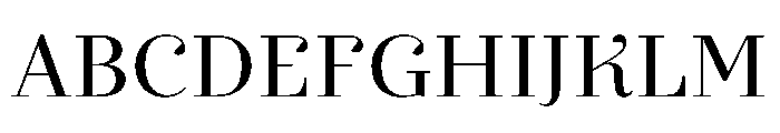 Exquise Font UPPERCASE