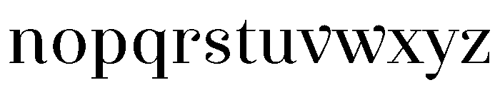 Exquise Font LOWERCASE