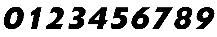 Extension Bold Italic Font OTHER CHARS