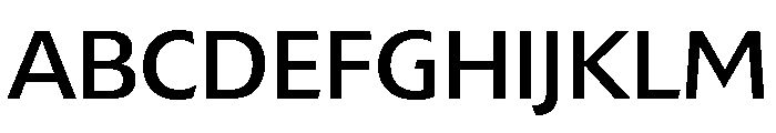 Extension Book Font UPPERCASE