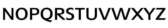 Extension Book Font UPPERCASE