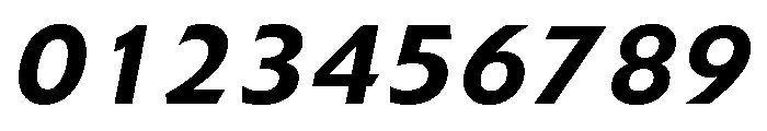 Extension Medium Italic Font OTHER CHARS