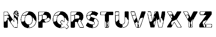 Eyesy Regular Font UPPERCASE
