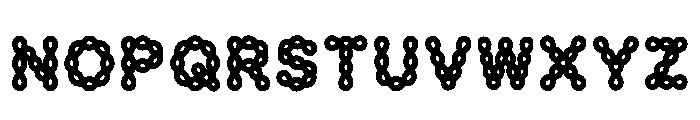 Eyolf Regular Font UPPERCASE